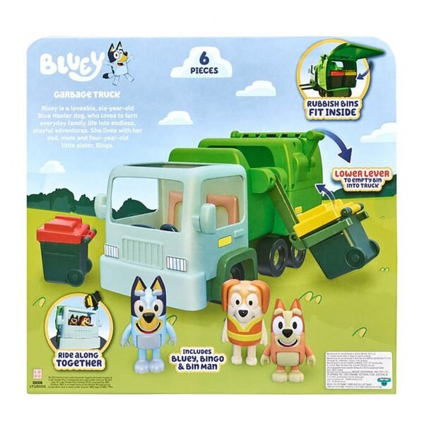Bluey Garbage Truck Playset - Image 3