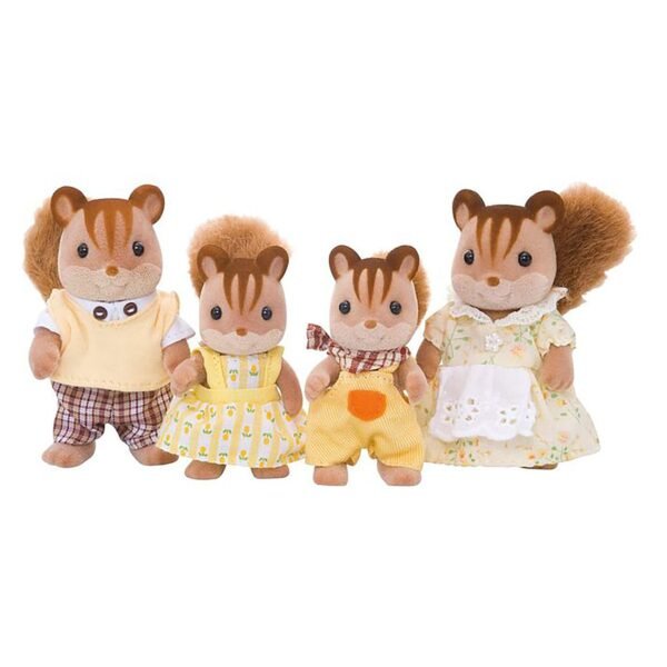 Sylvanian Families Walnut Squirrel Family - Image 2