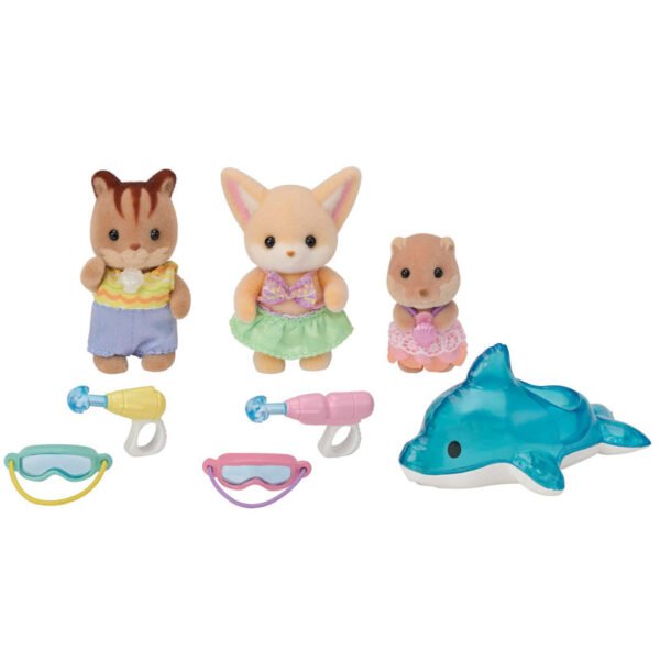 Sylvanian Families Nursery Friends Pool Fun Trio - Image 2