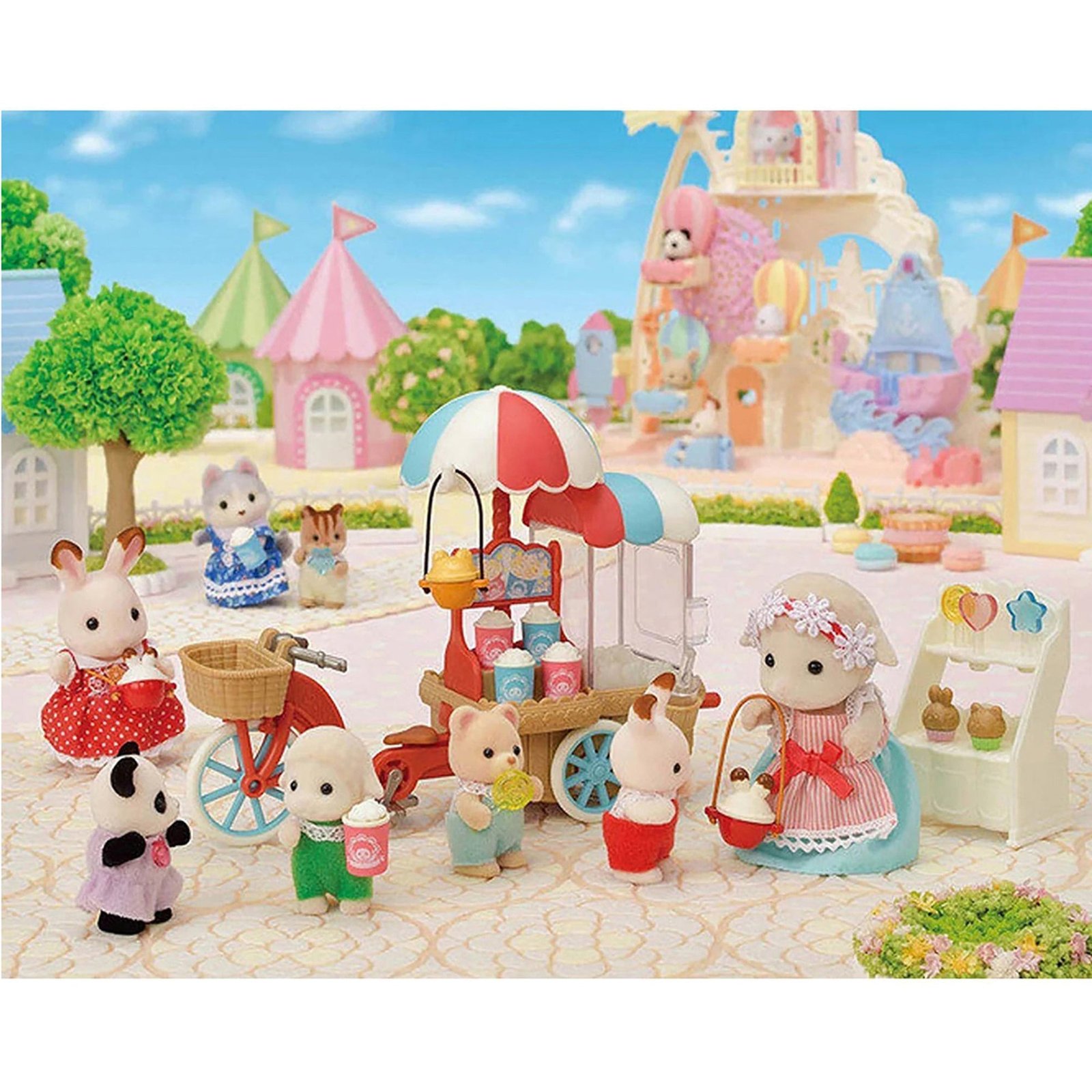 Sylvanian Families Popcorn Delivery Trike - Image 3