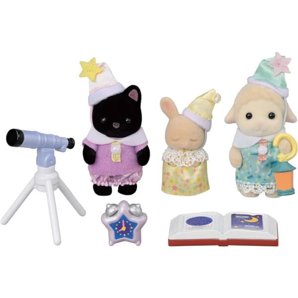 Sylvanian Families Nursery Friends Sleepover Party Trio - Image 2