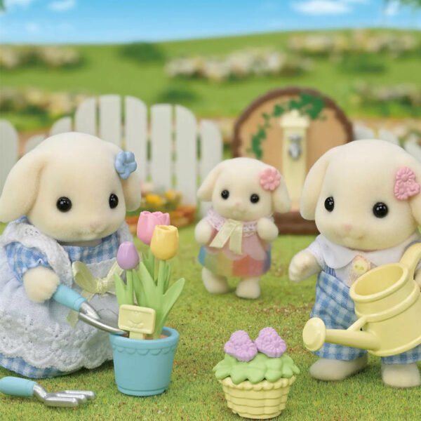 Sylvanian Families Blossom Gardening Set Flora Rabbit Sister & Brother - Image 2