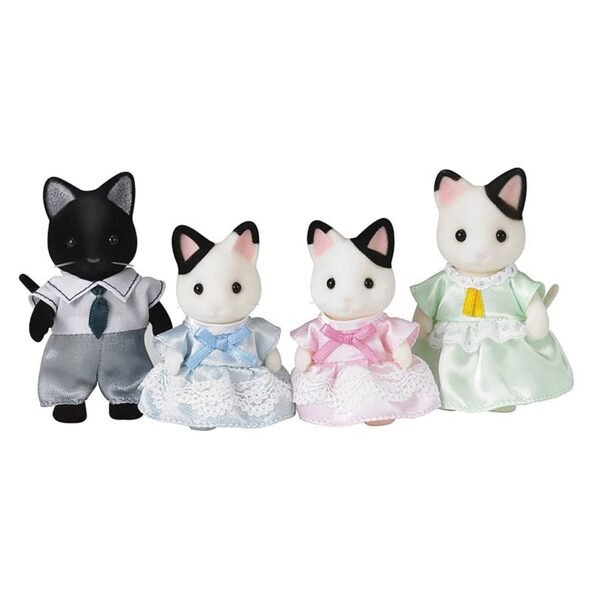 Sylvanian Families Tuxedo Cat Family - Image 2