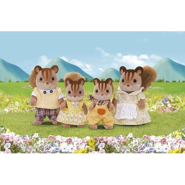 Sylvanian Families Walnut Squirrel Family - Image 3