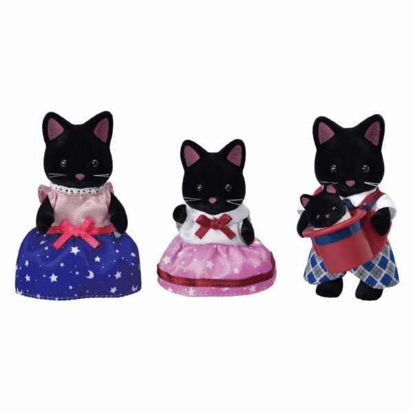 Sylvanian Families - Midnight Cat Family - Image 2